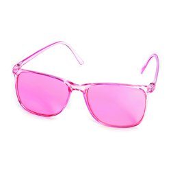 Farbtherapiebrille Elegant - rosa 