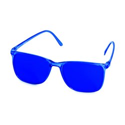 Farbtherapiebrille Elegant - indigo
