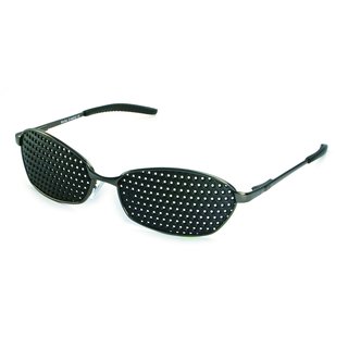 Rasterbrille 420-LAG, anthraziter Metallrahmen - ganzflchiger Raster
