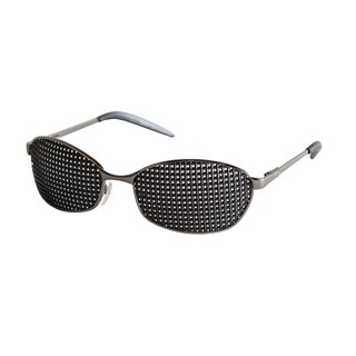 Metal pinhole glasses 420-LAP, quadratic pattern