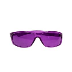 Farbtherapiebrille PRO sportliches Design in Violett