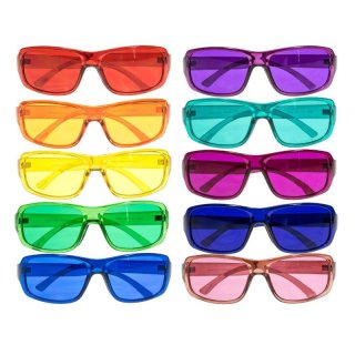 Farbtherapiebrille PRO KIDS sportliches Design in 10 verschiedenen Farben für Kinder