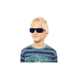Farbtherapiebrille PRO KIDS sportliches Design in Indigo fr Kinder