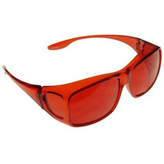 Farbtherapiebrillen MEDIUM zeitloses Design fr beste Wirksamkeit in Rot