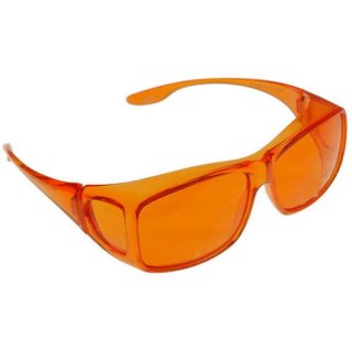 Farbtherapiebrillen MEDIUM zeitloses Design fr beste Wirksamkeit in Orange