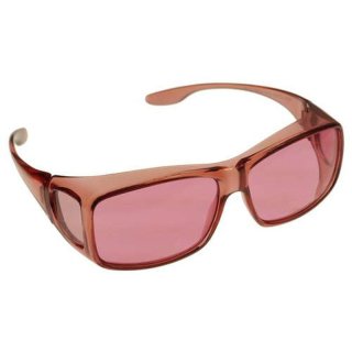 Farbtherapiebrillen MEDIUM zeitloses Design für beste Wirksamkeit in Baker-Miller-Pink