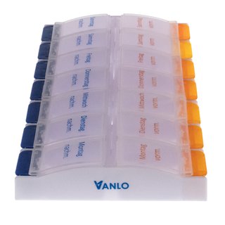 Weekly Pill Case with opener - 14 compartments 