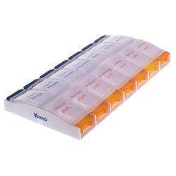 Weekly Pill Case with opener - 14 compartments