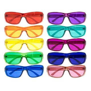 Colour glasses for children Pro Kids - Set of 10