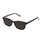 Rasterbrille 425-AC, schwarzer Acetat-Rahmen