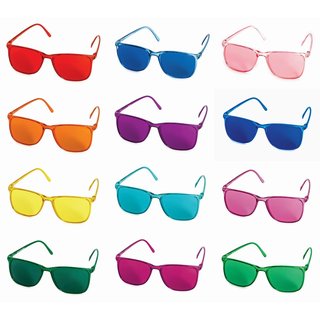 Farbtherapiebrille Elegant in 12 verschiedenen Farben