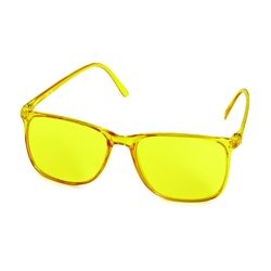 Farbtherapiebrille Elegant - gelb