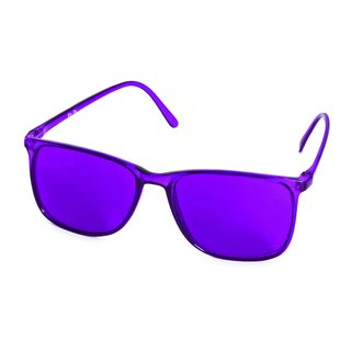 Farbtherapiebrille Elegant -violett